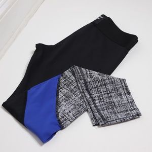 Heroine Sport Black Color Block Cycling Leggings Pants S Athletic Wear